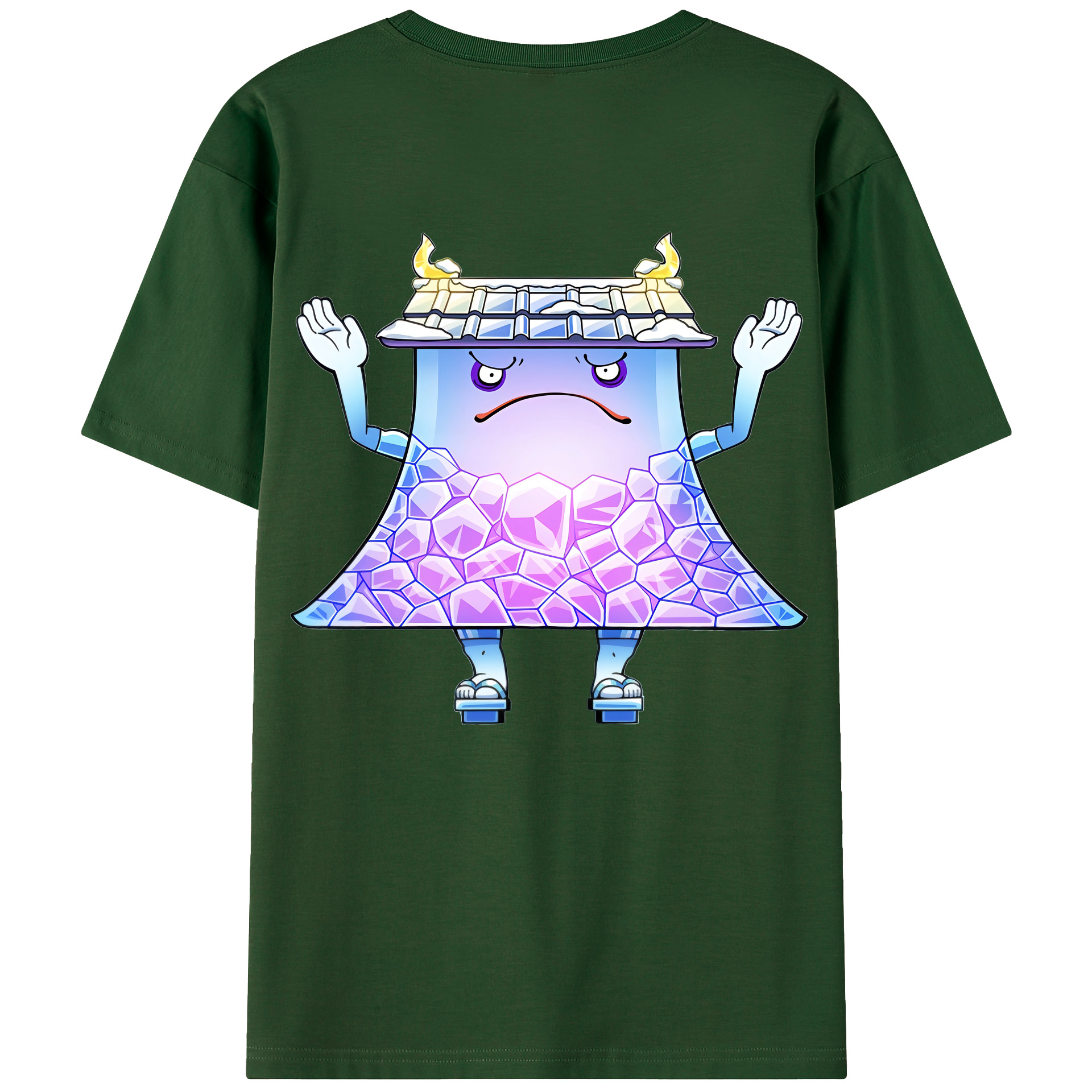 （画像用） 妖怪ウォッチ Yo-kai Watch 綿100％半袖Tシャツ（背面プリント）